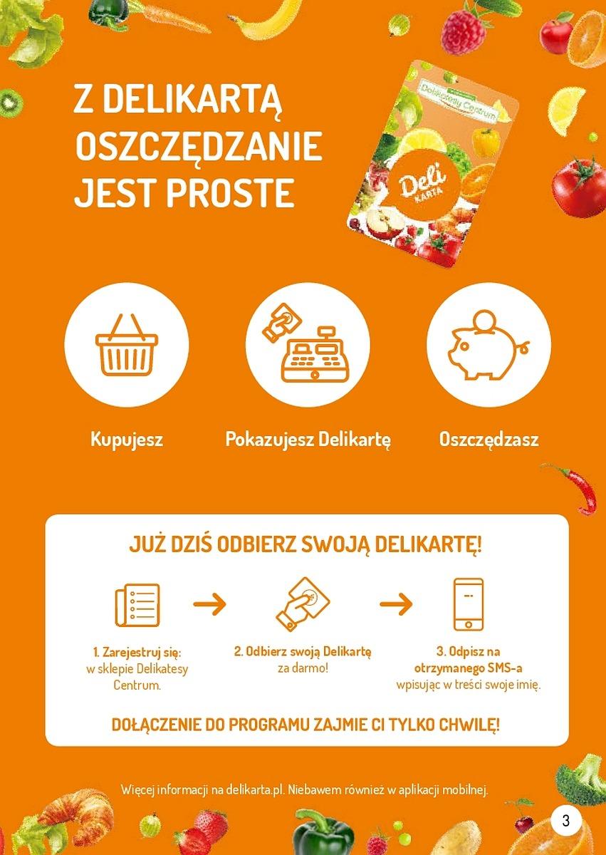 Gazetka promocyjna Delikatesy Centrum str. 3