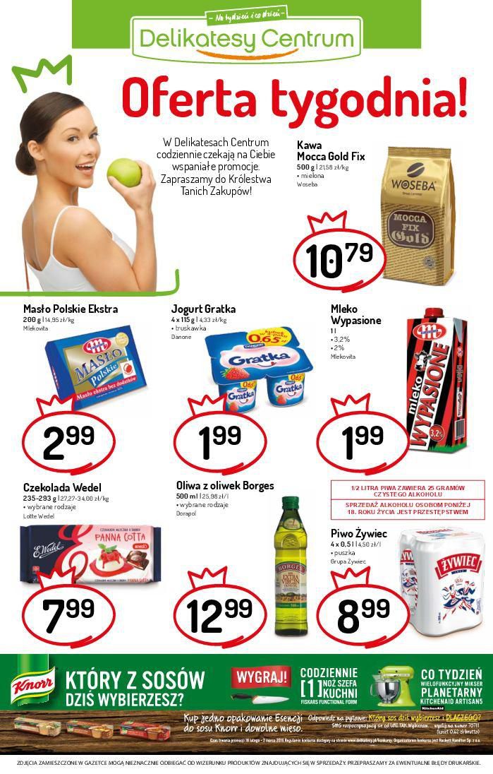 Gazetka promocyjna Delikatesy Centrum str. 8