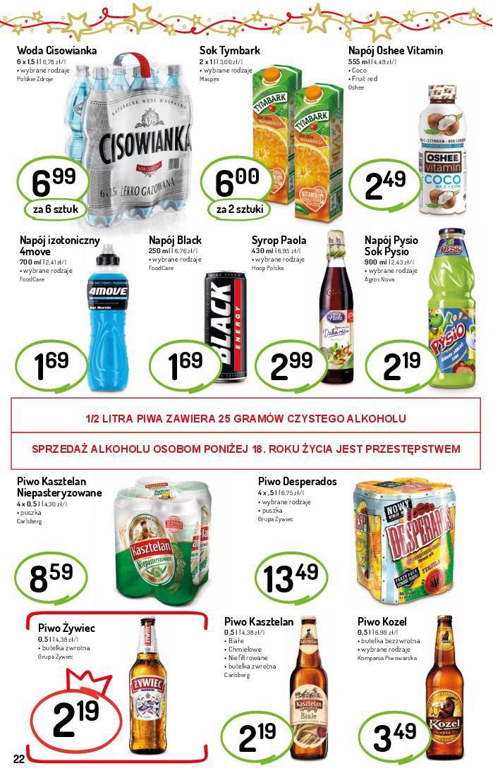 Gazetka promocyjna Delikatesy Centrum str. 22