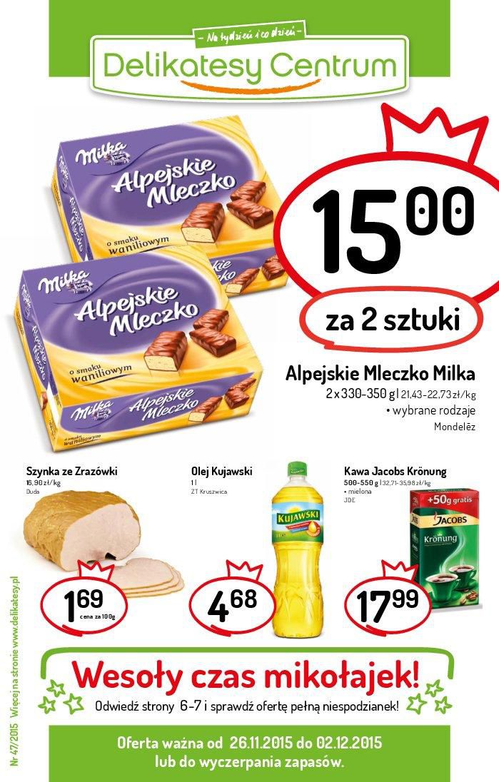 Gazetka promocyjna Delikatesy Centrum str. 1