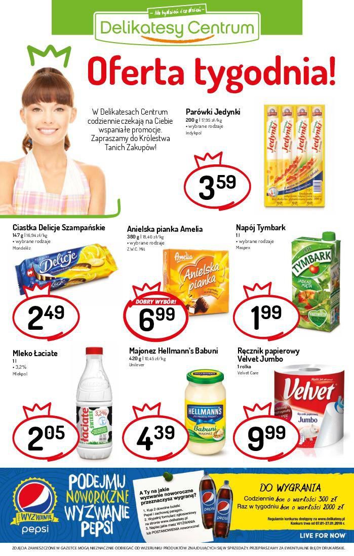 Gazetka promocyjna Delikatesy Centrum str. 8