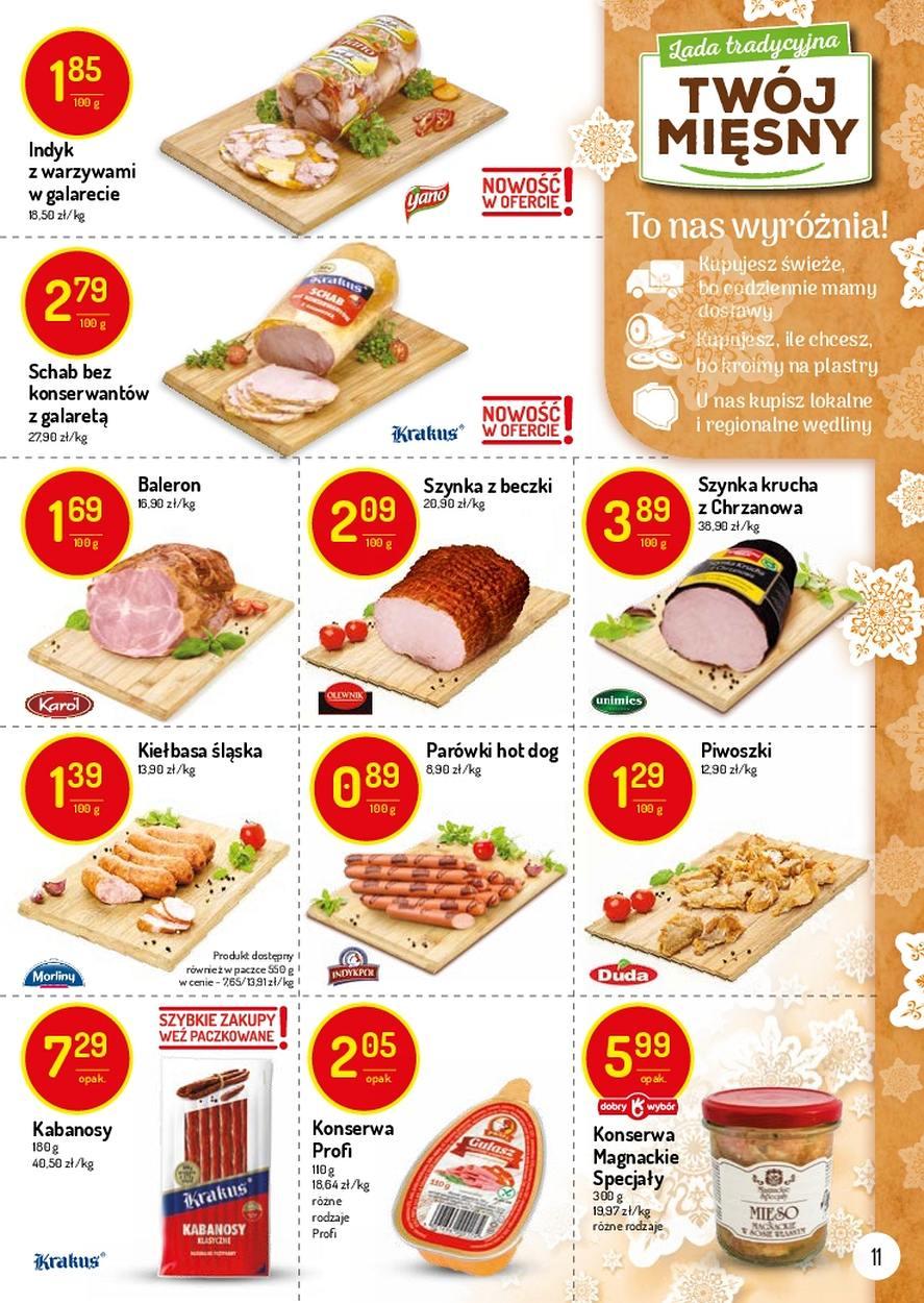 Gazetka promocyjna Delikatesy Centrum str. 11