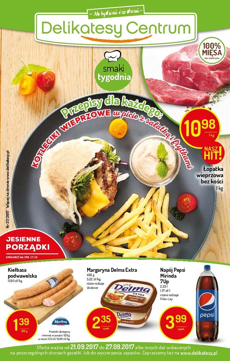 Gazetka promocyjna Delikatesy Centrum str. 1