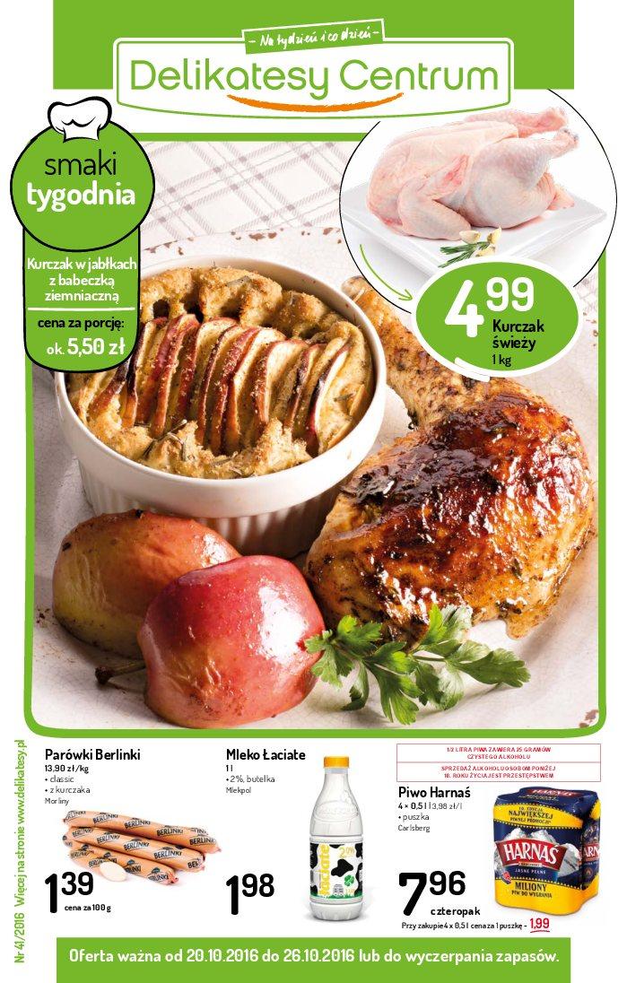 Gazetka promocyjna Delikatesy Centrum str. 1