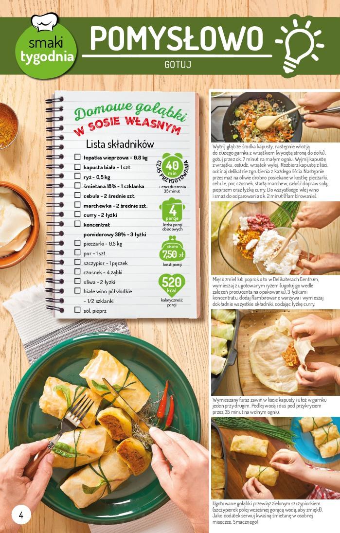 Gazetka promocyjna Delikatesy Centrum str. 4