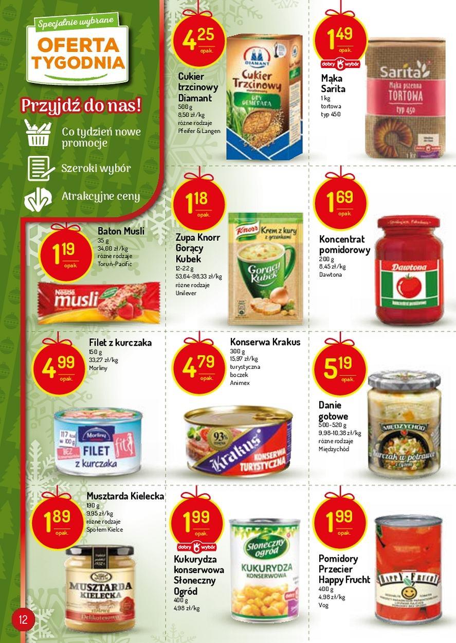 Gazetka promocyjna Delikatesy Centrum str. 12