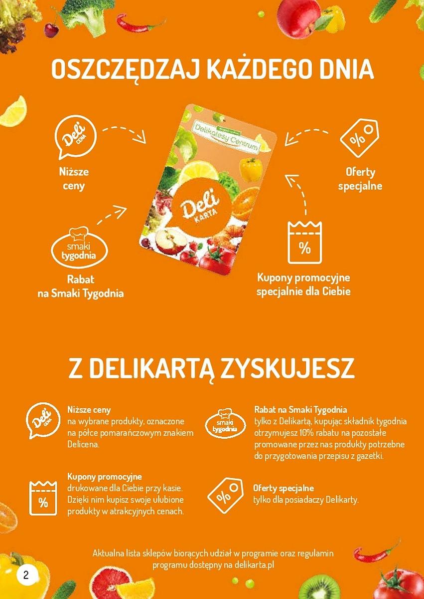 Gazetka promocyjna Delikatesy Centrum str. 2