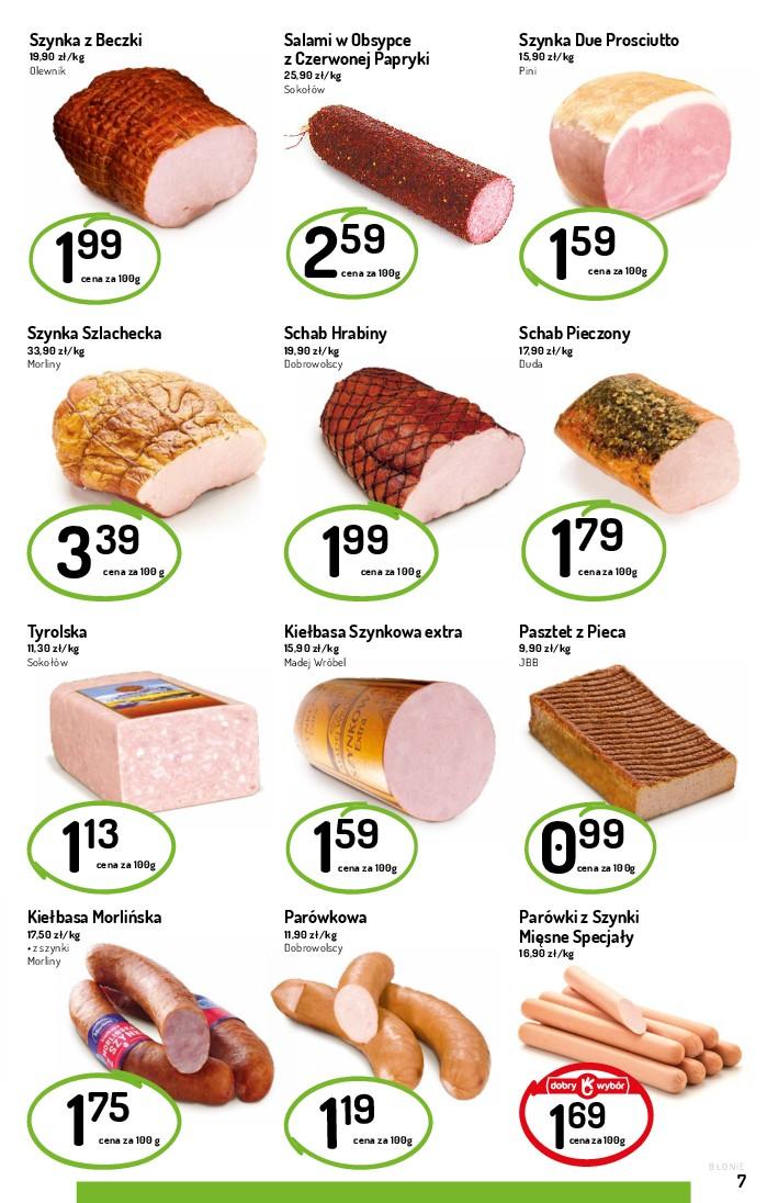 Gazetka promocyjna Delikatesy Centrum str. 7