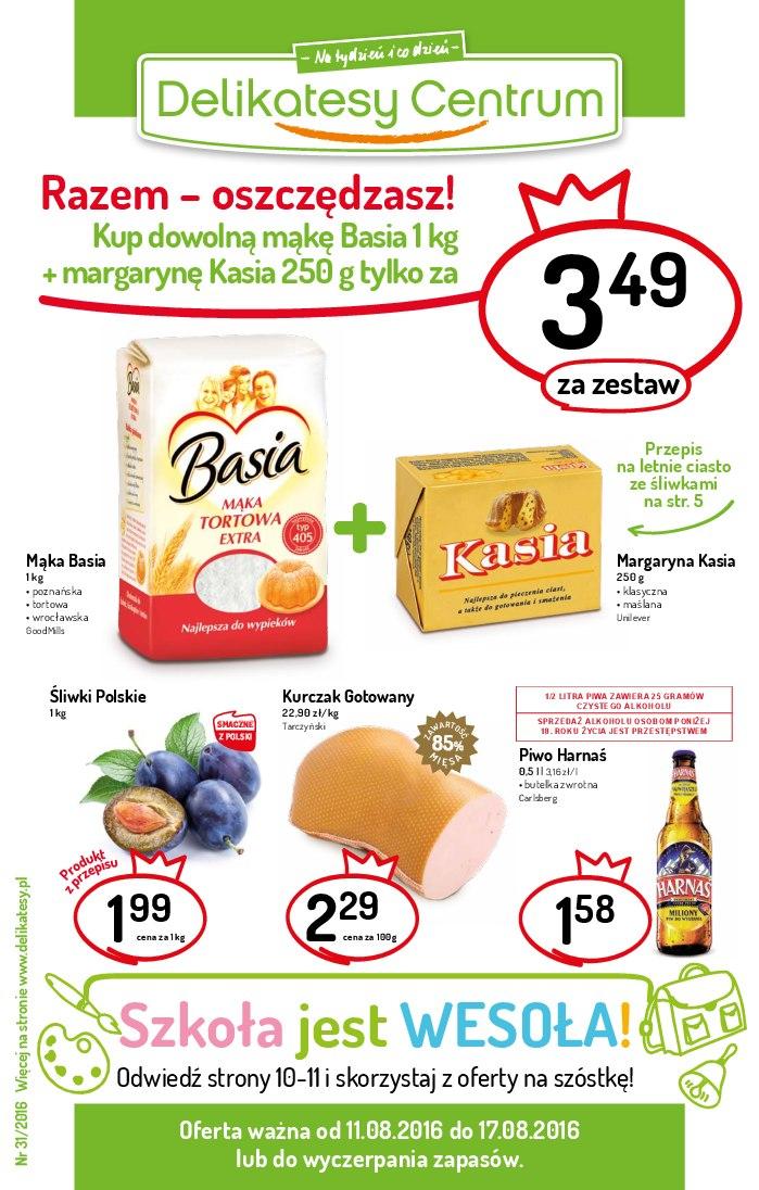 Gazetka promocyjna Delikatesy Centrum str. 1