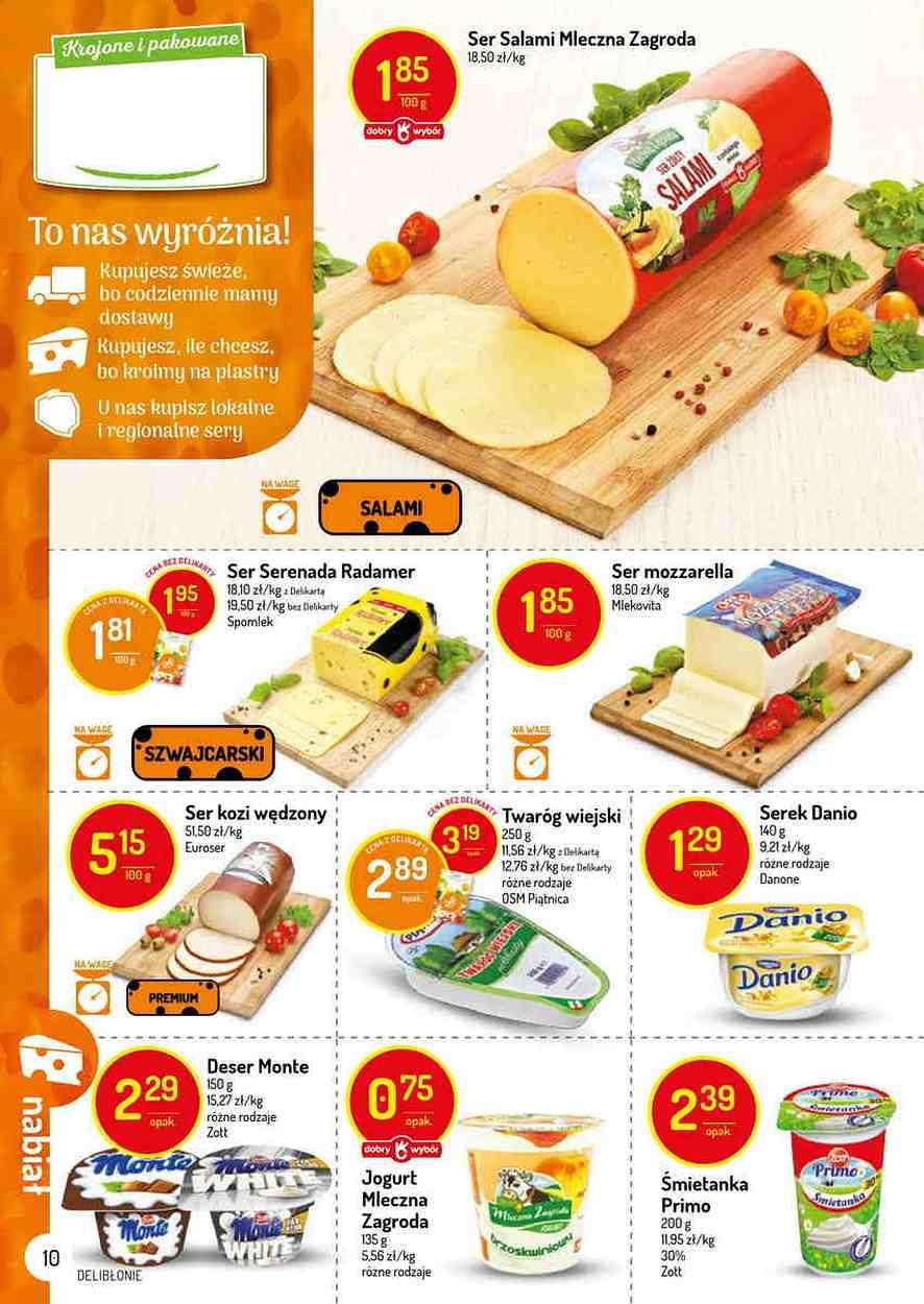 Gazetka promocyjna Delikatesy Centrum str. 10