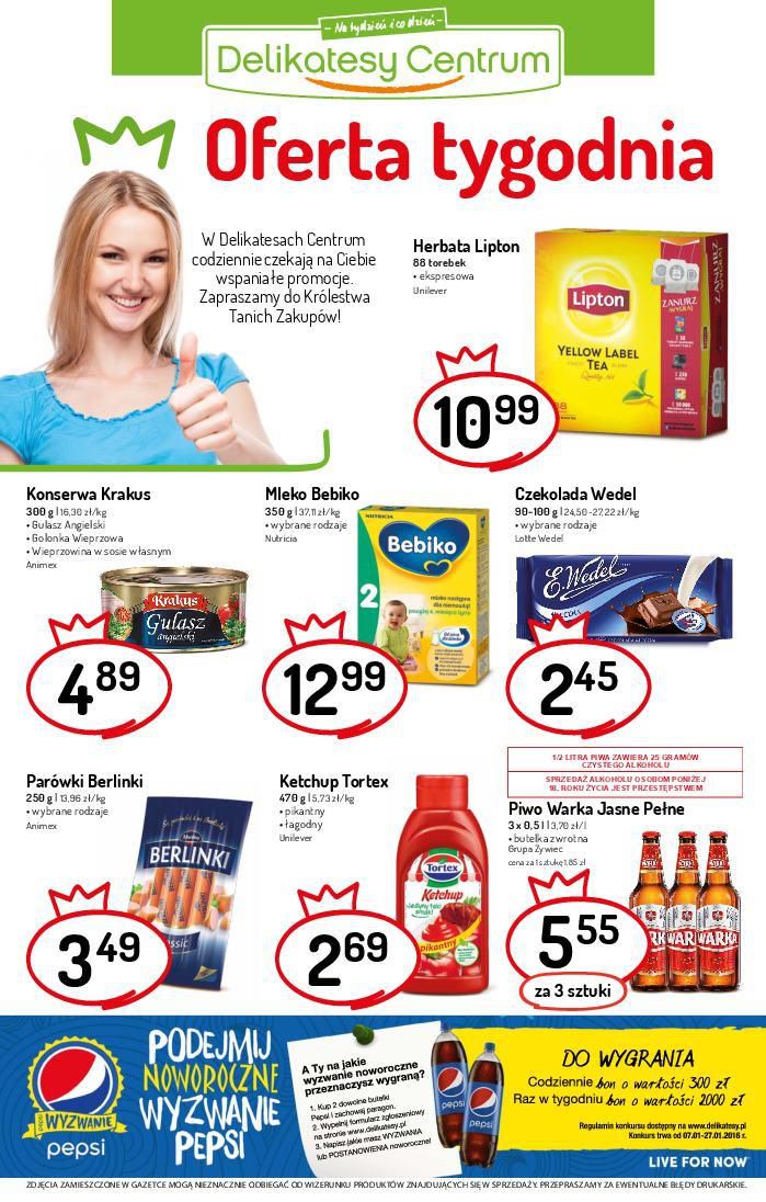 Gazetka promocyjna Delikatesy Centrum str. 8