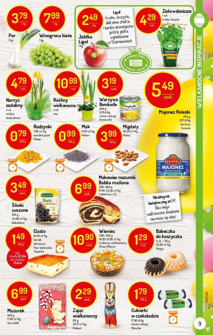 Gazetka promocyjna Delikatesy Centrum str. 9