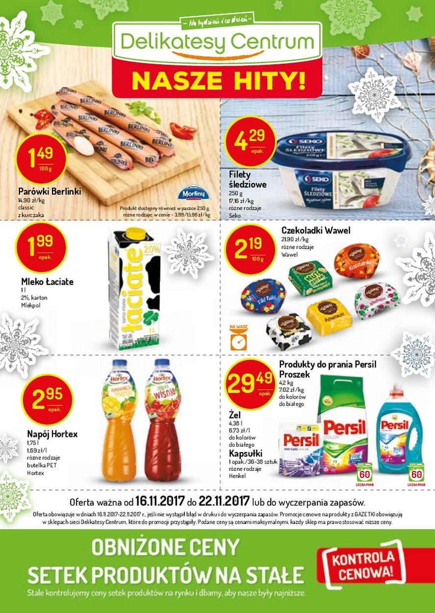 Gazetka promocyjna Delikatesy Centrum str. 16