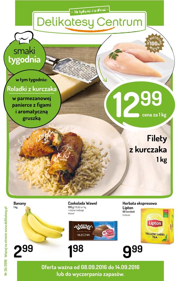 Gazetka promocyjna Delikatesy Centrum str. 1