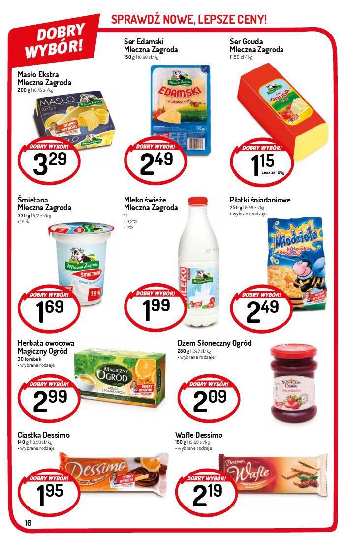Gazetka promocyjna Delikatesy Centrum str. 10