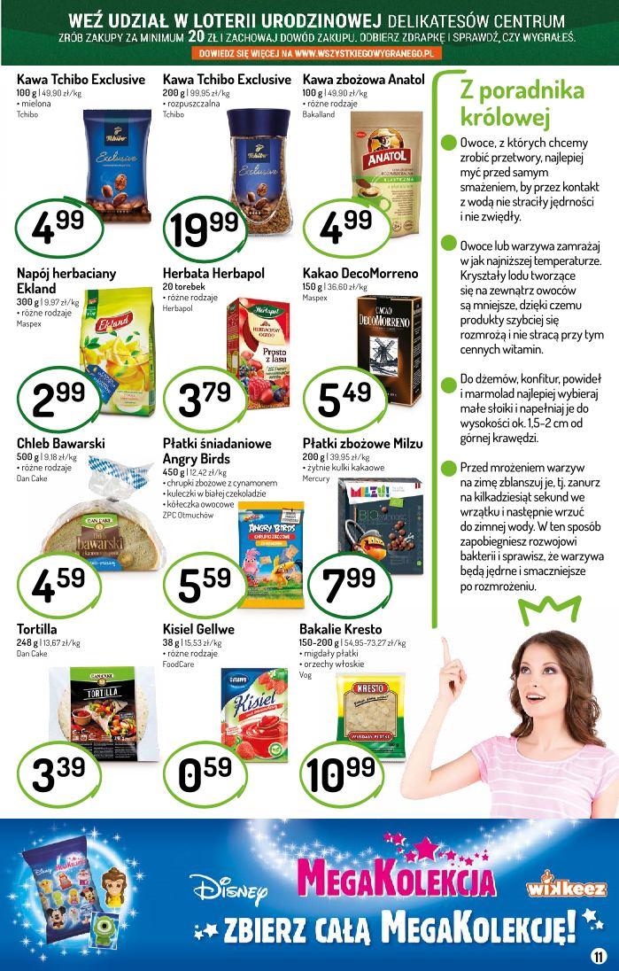 Gazetka promocyjna Delikatesy Centrum str. 11