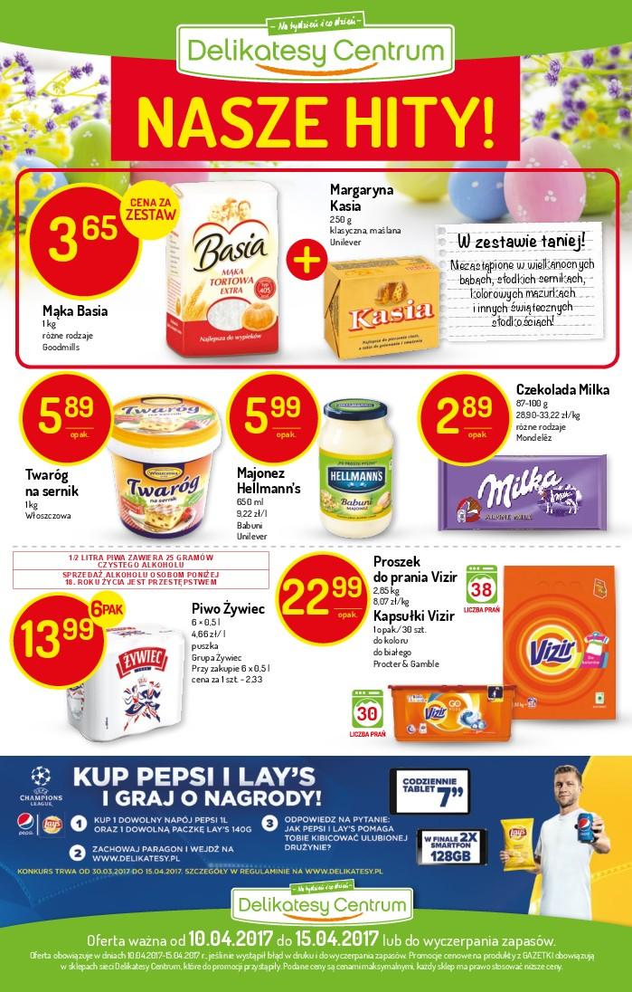 Gazetka promocyjna Delikatesy Centrum str. 12