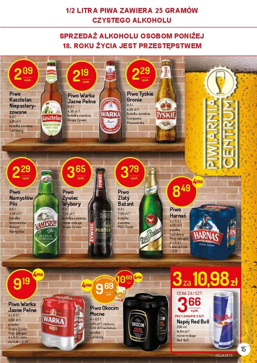 Gazetka promocyjna Delikatesy Centrum str. 15