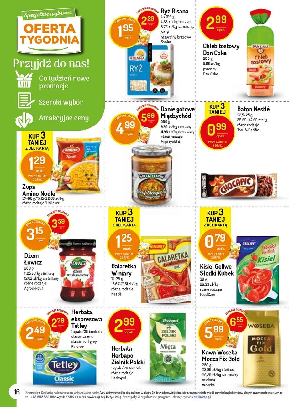 Gazetka promocyjna Delikatesy Centrum str. 16