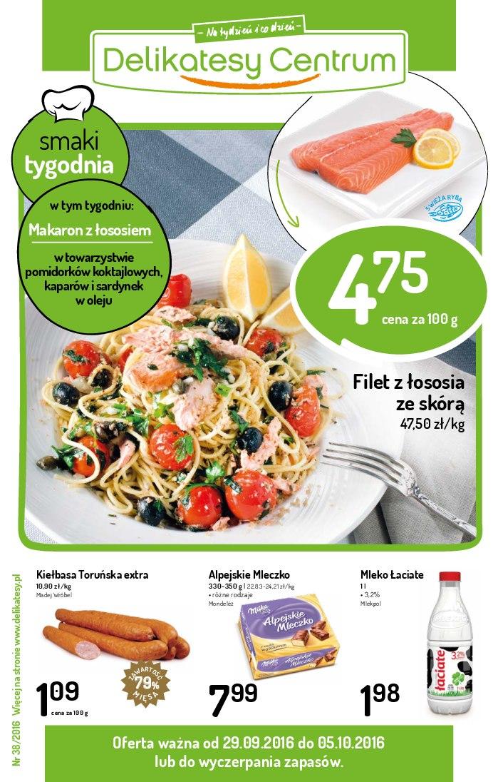 Gazetka promocyjna Delikatesy Centrum str. 1