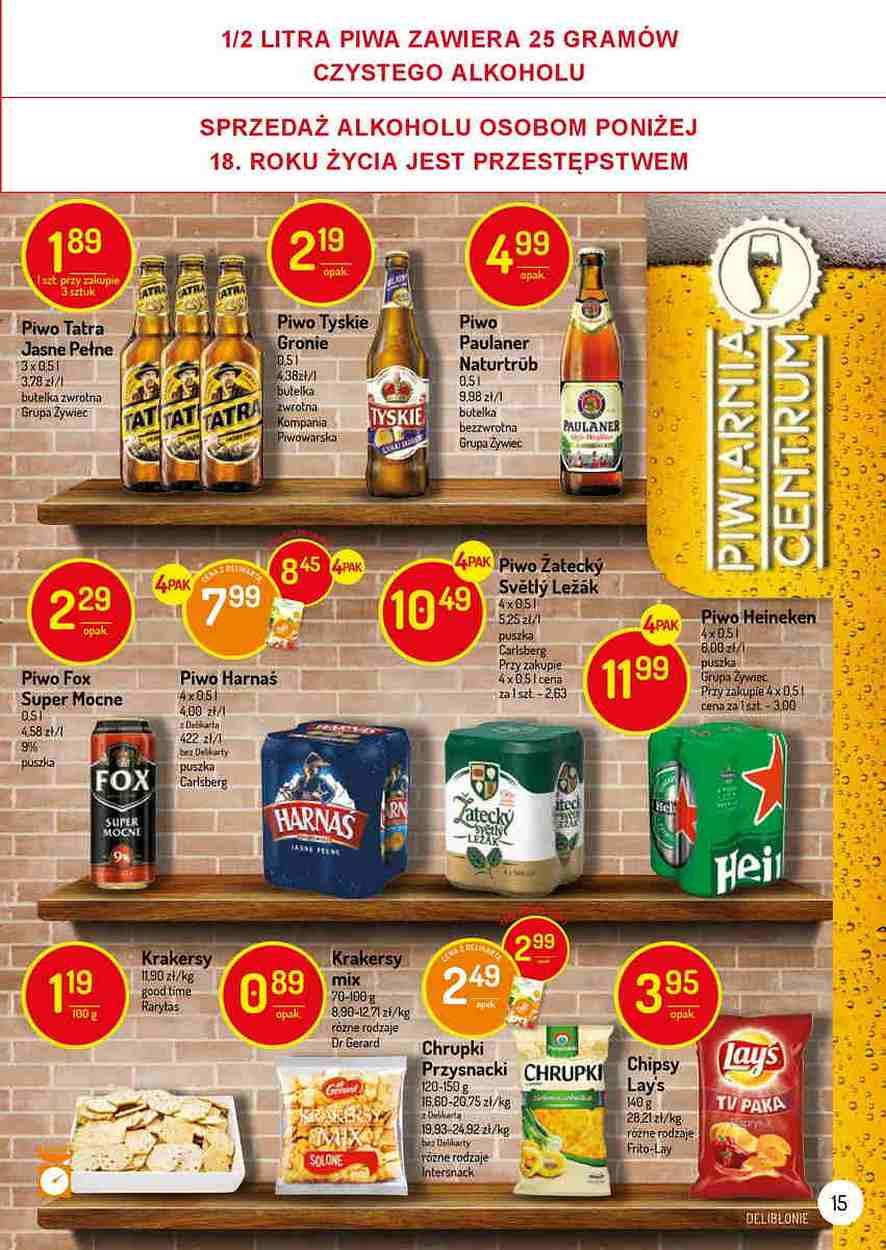 Gazetka promocyjna Delikatesy Centrum str. 15