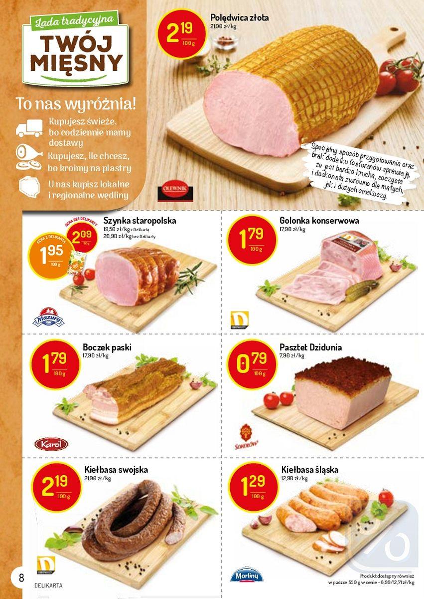 Gazetka promocyjna Delikatesy Centrum str. 8