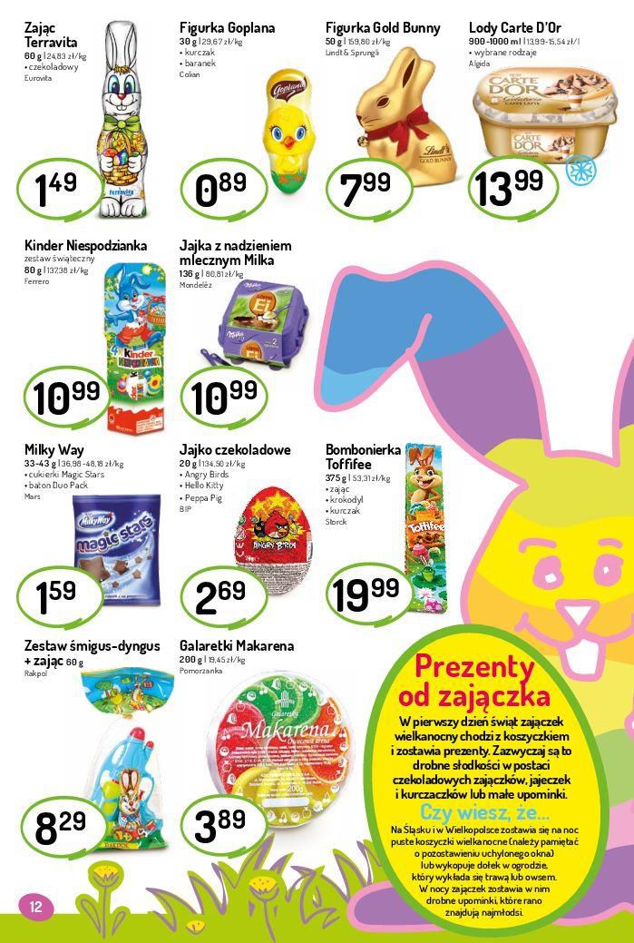 Gazetka promocyjna Delikatesy Centrum str. 12