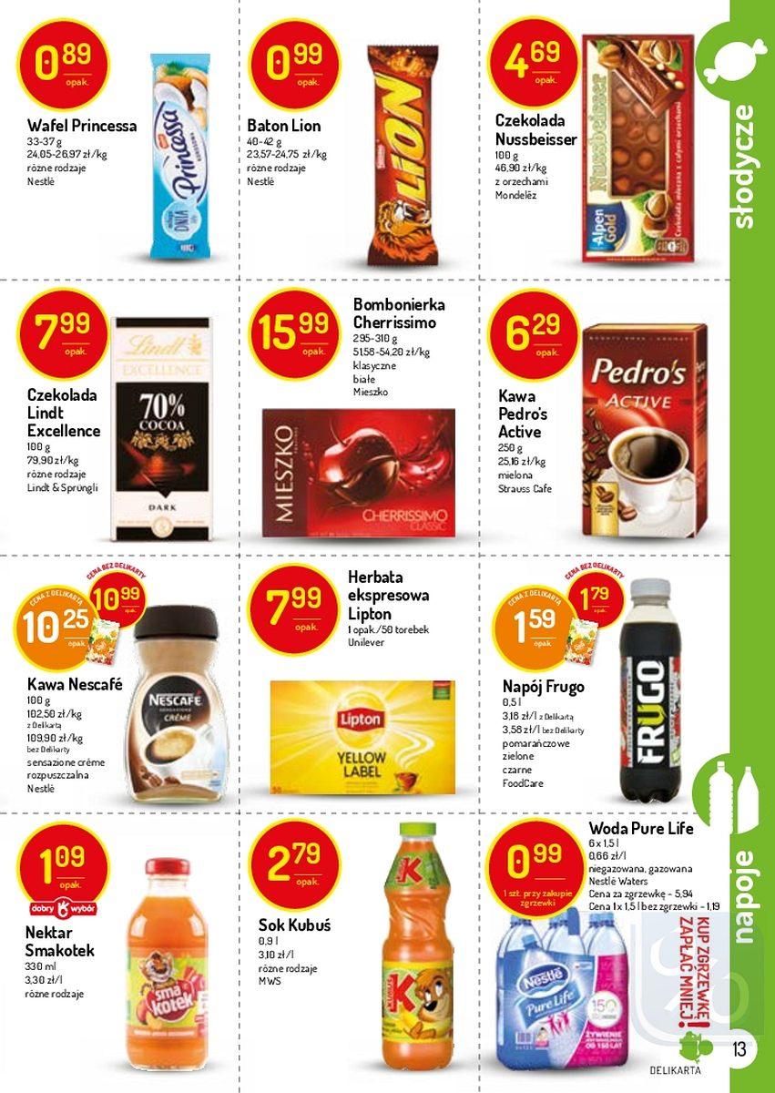 Gazetka promocyjna Delikatesy Centrum str. 13