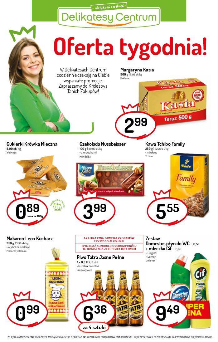 Gazetka promocyjna Delikatesy Centrum str. 8