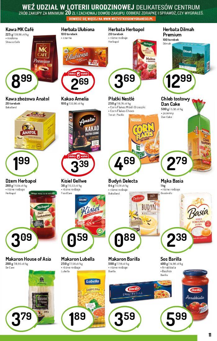 Gazetka promocyjna Delikatesy Centrum str. 11