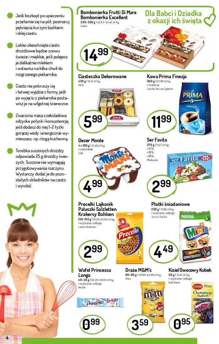 Gazetka promocyjna Delikatesy Centrum str. 4