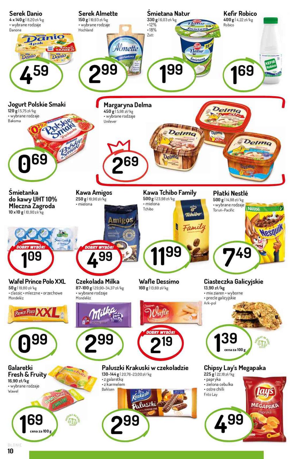 Gazetka promocyjna Delikatesy Centrum str. 10