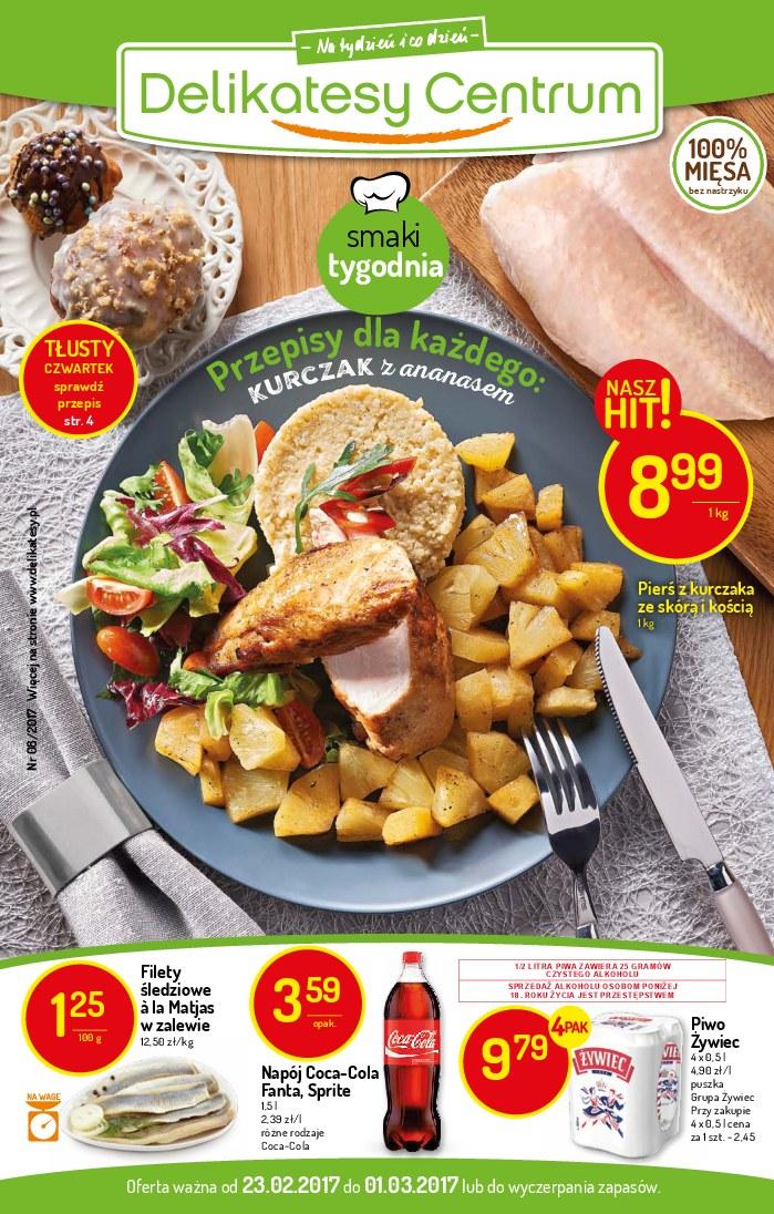 Gazetka promocyjna Delikatesy Centrum str. 1