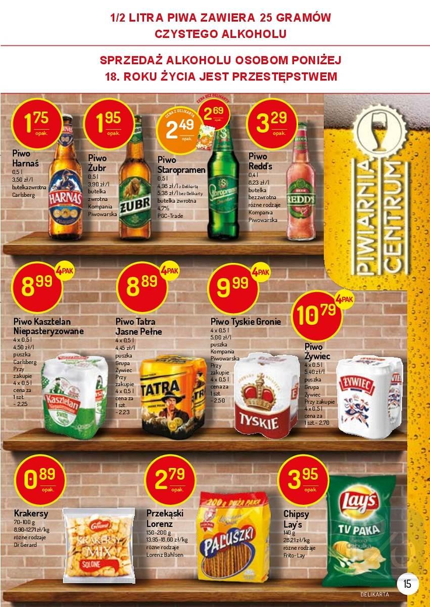 Gazetka promocyjna Delikatesy Centrum str. 15