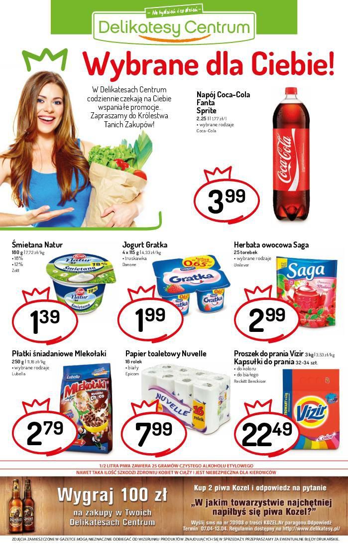 Gazetka promocyjna Delikatesy Centrum str. 12