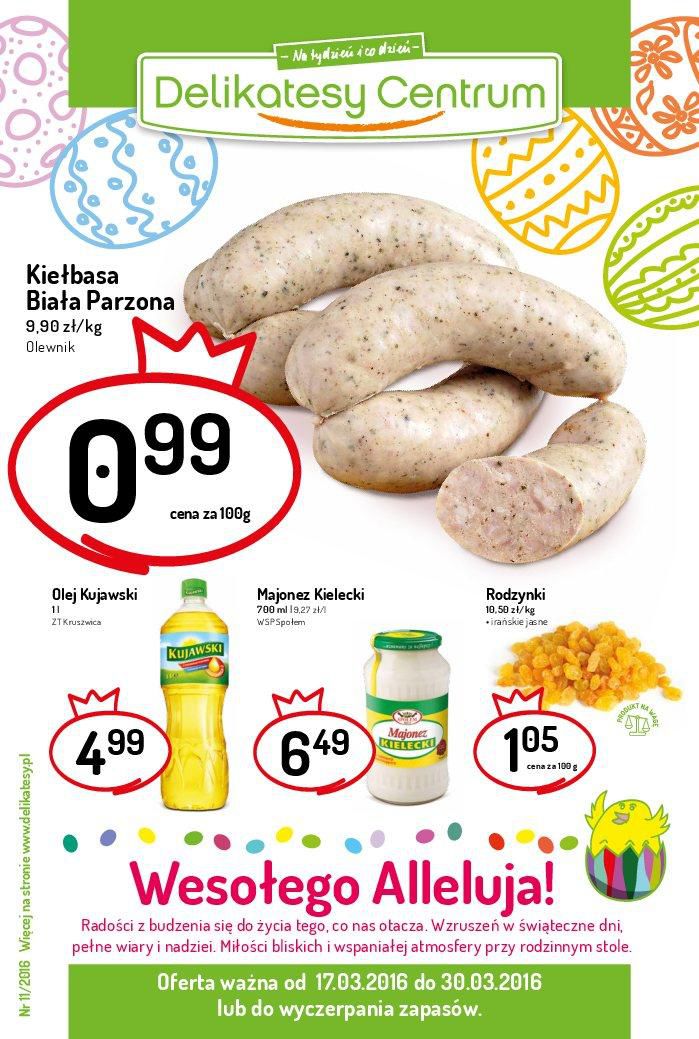Gazetka promocyjna Delikatesy Centrum str. 1