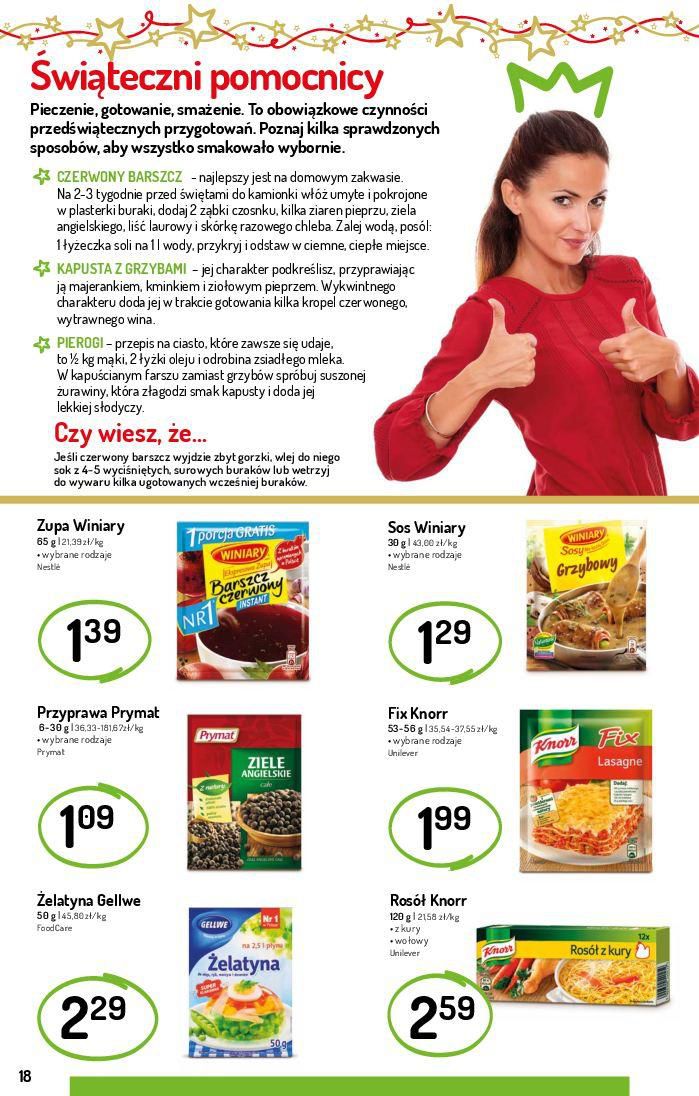 Gazetka promocyjna Delikatesy Centrum str. 18