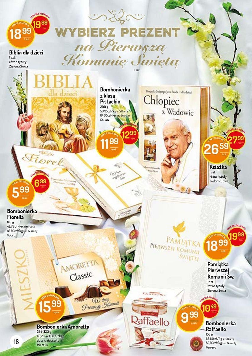 Gazetka promocyjna Delikatesy Centrum str. 18