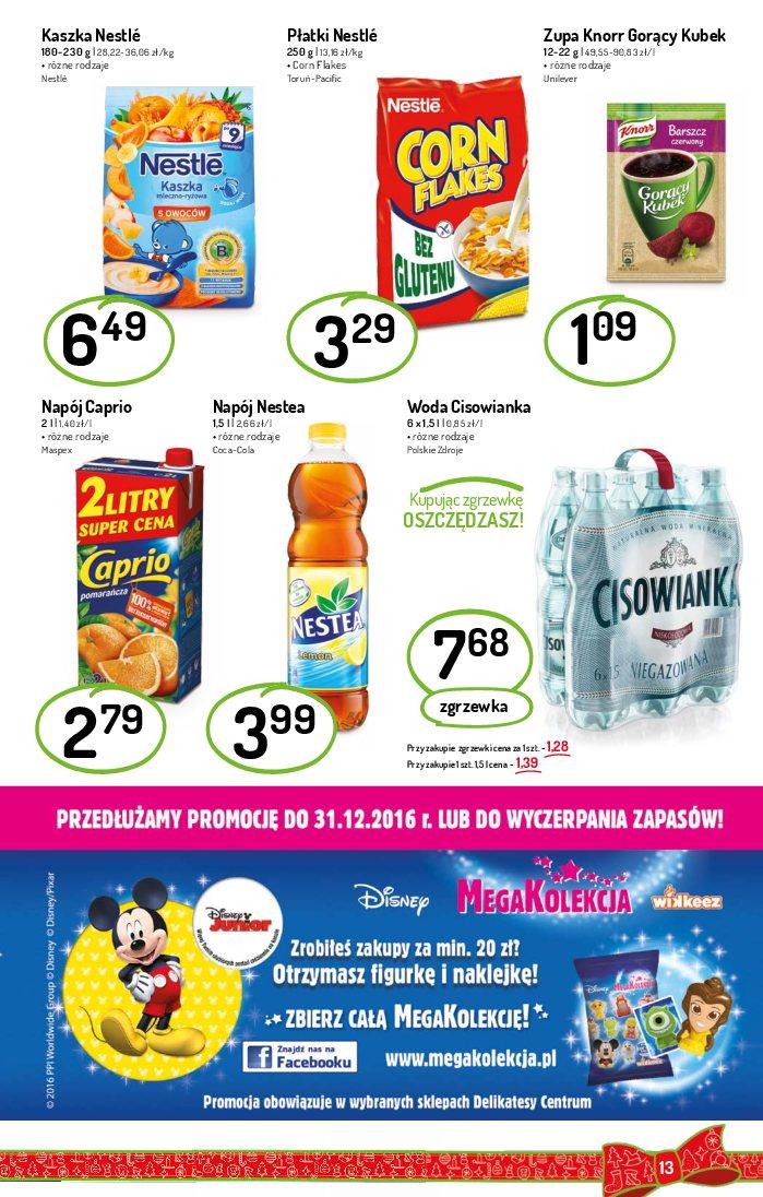 Gazetka promocyjna Delikatesy Centrum str. 13