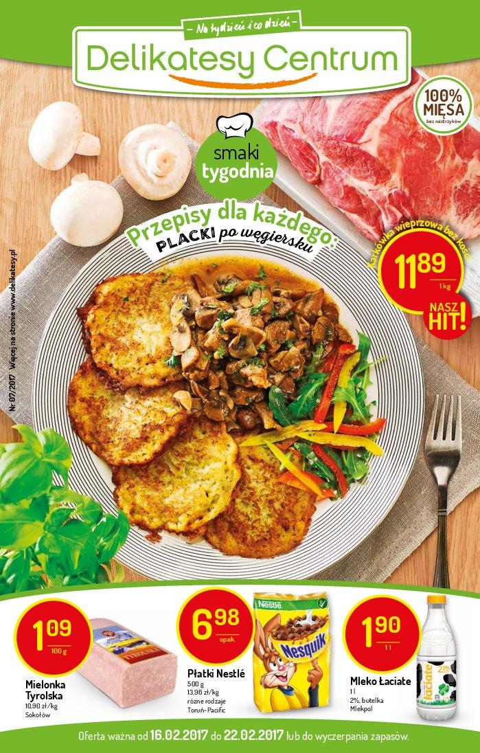 Gazetka promocyjna Delikatesy Centrum str. 1