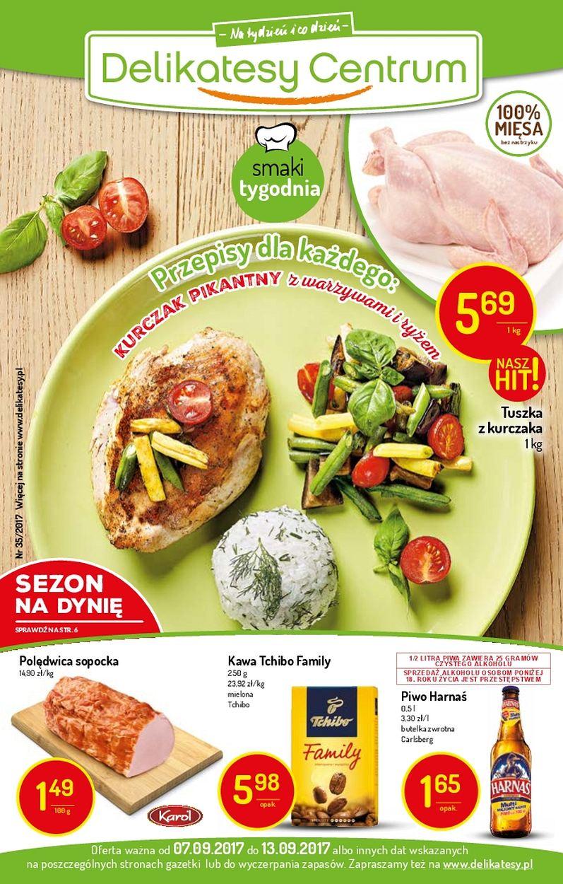 Gazetka promocyjna Delikatesy Centrum str. 1