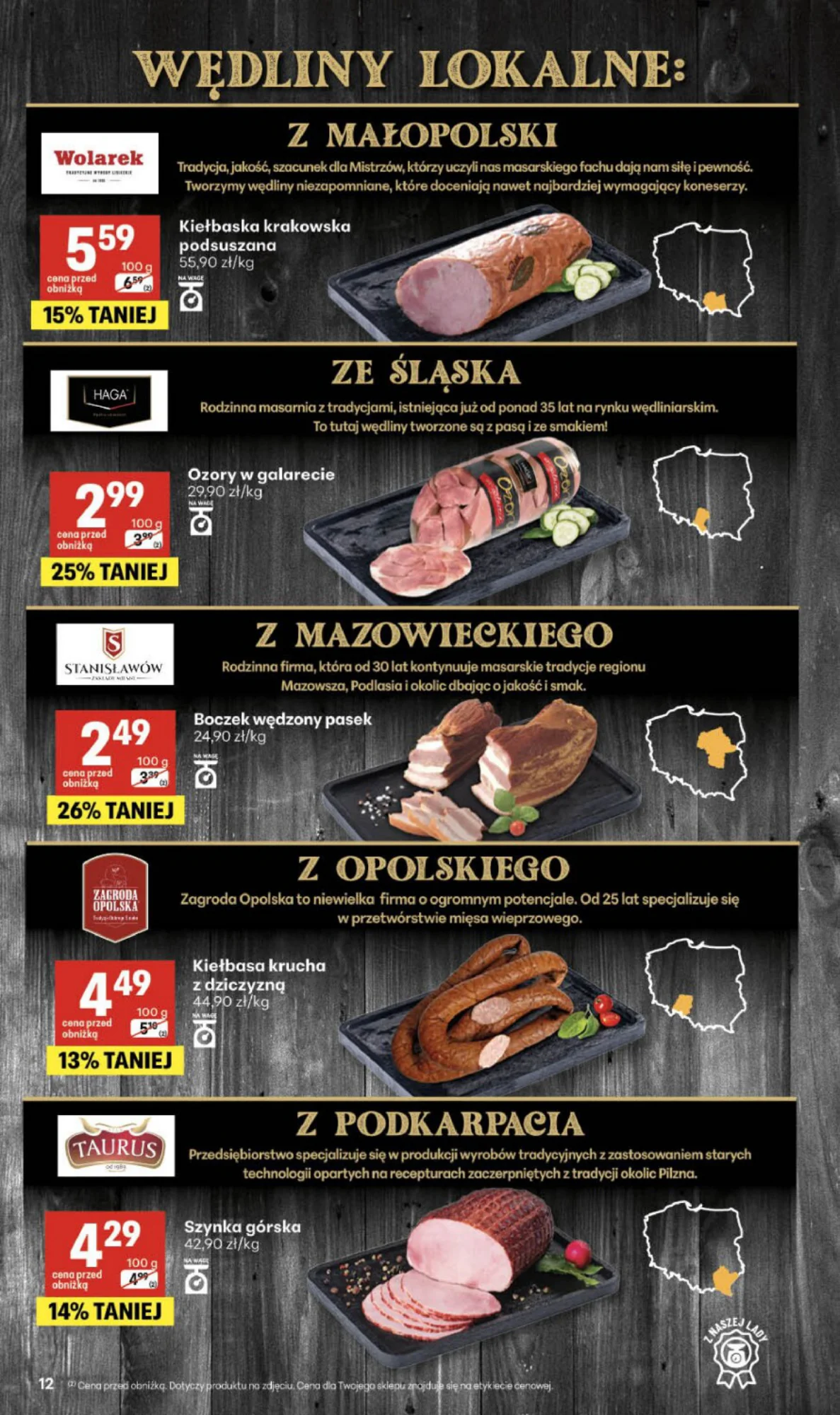 Gazetka promocyjna Delikatesy Centrum str. 12