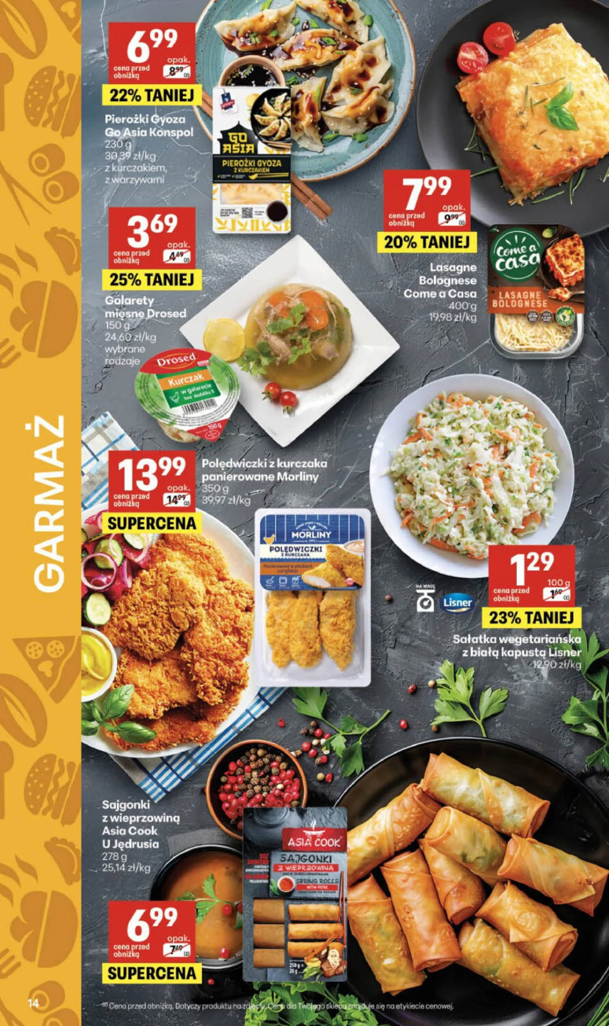 Gazetka promocyjna Delikatesy Centrum str. 14