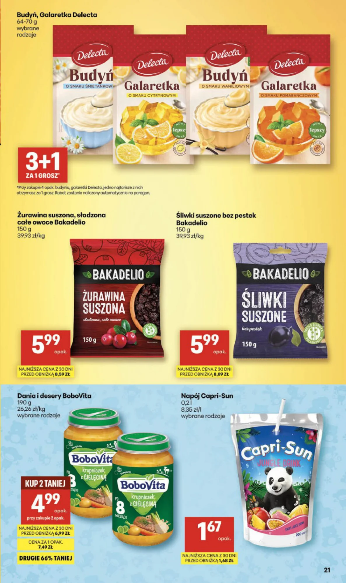 Gazetka promocyjna Delikatesy Centrum str. 21