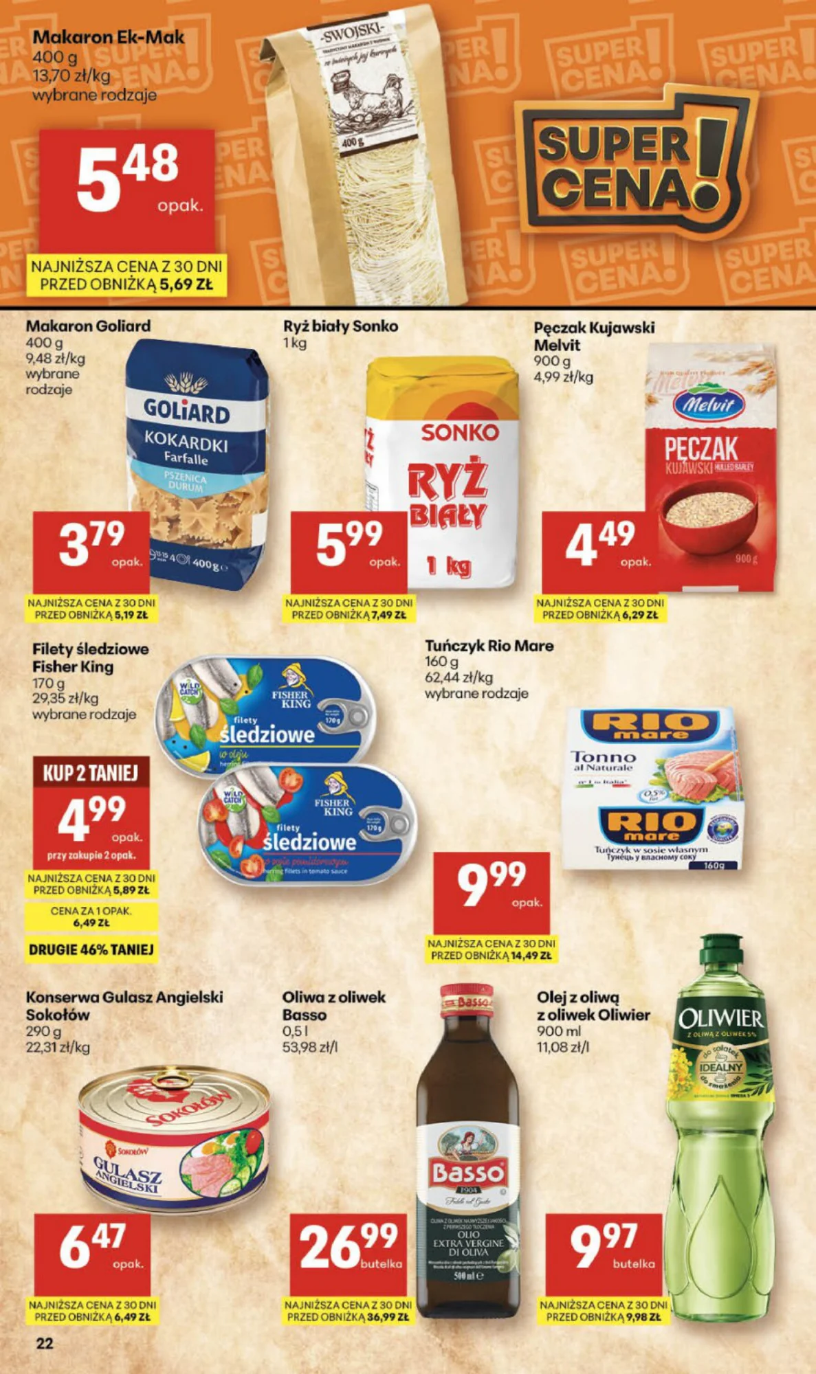 Gazetka promocyjna Delikatesy Centrum str. 22