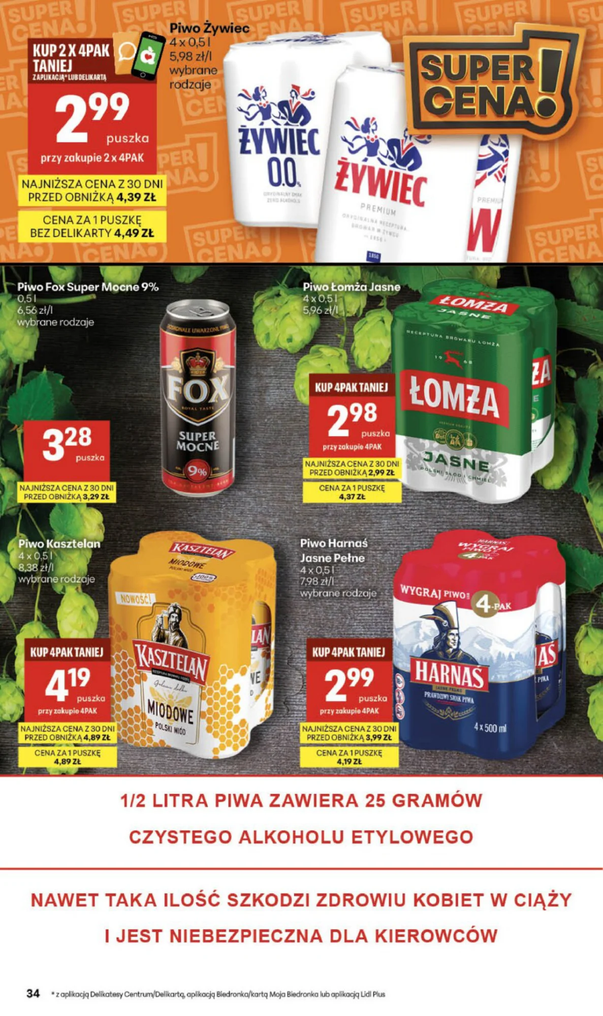 Gazetka promocyjna Delikatesy Centrum str. 34