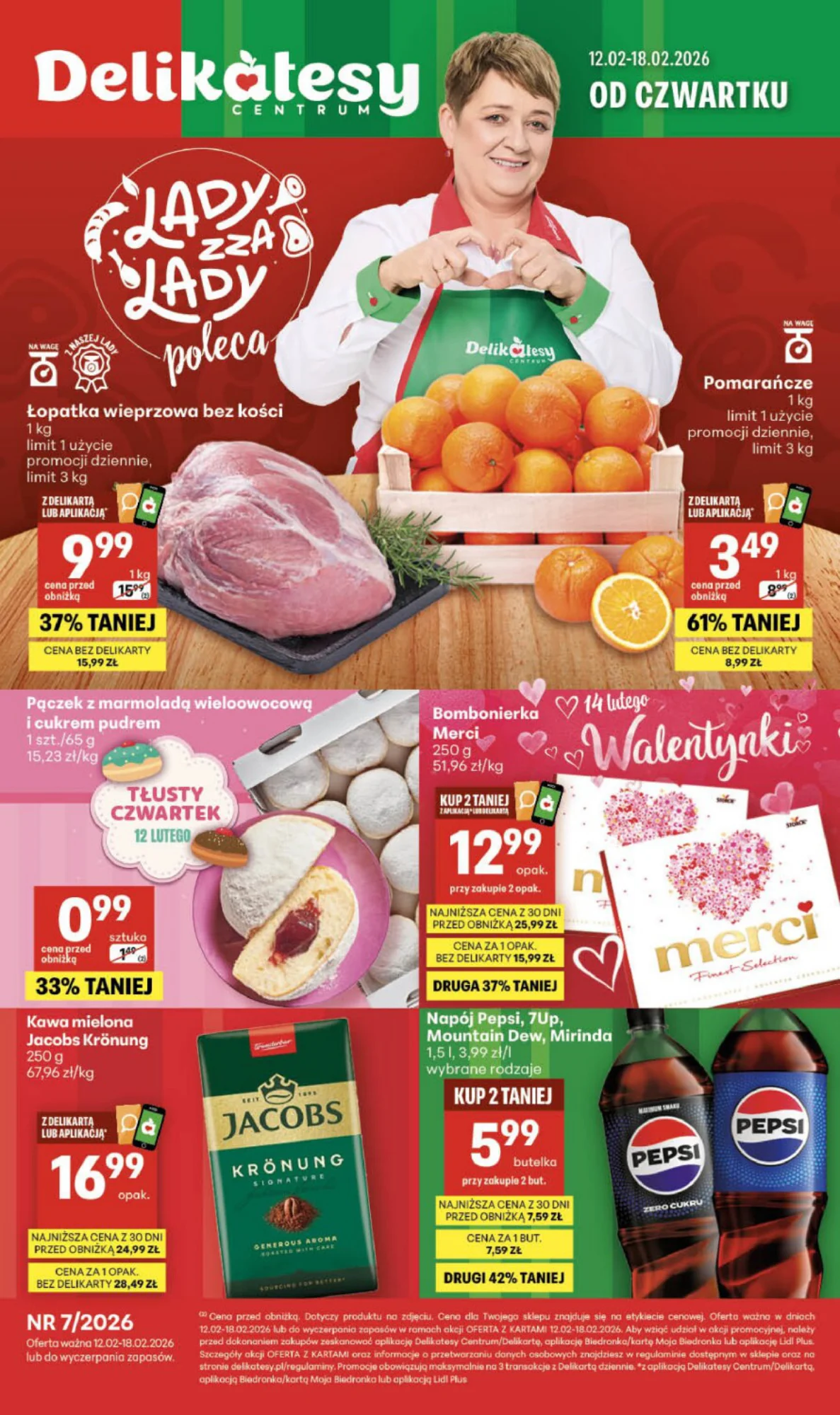 Gazetka promocyjna Delikatesy Centrum str. 1