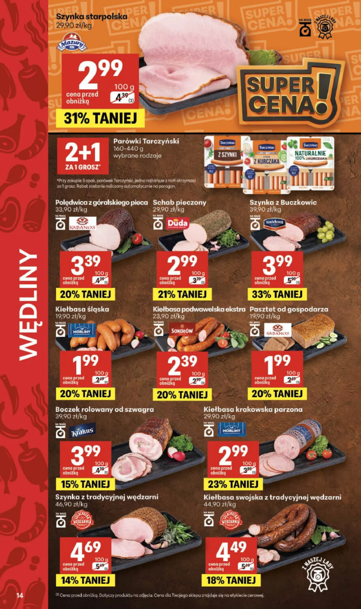 Gazetka promocyjna Delikatesy Centrum str. 14