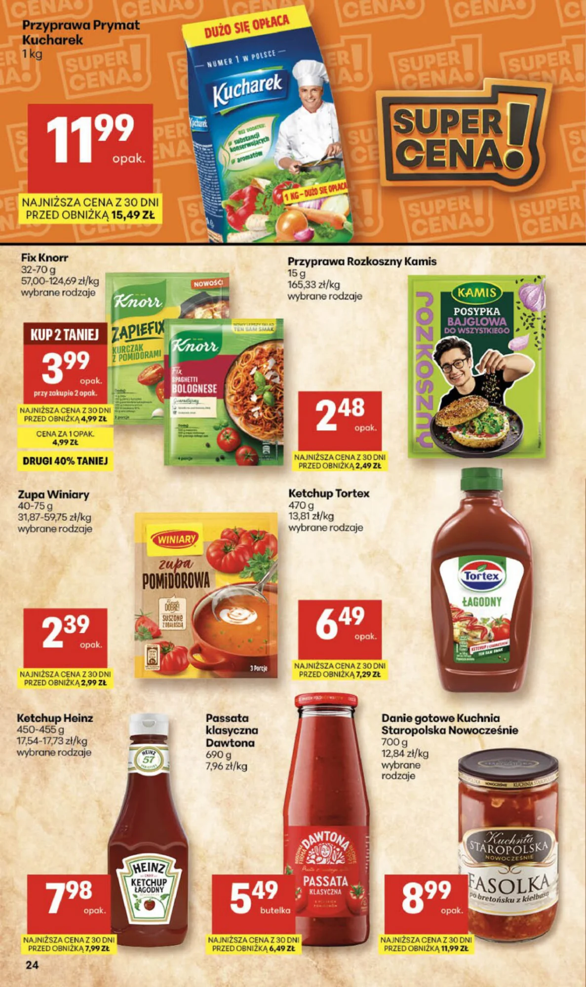 Gazetka promocyjna Delikatesy Centrum str. 24