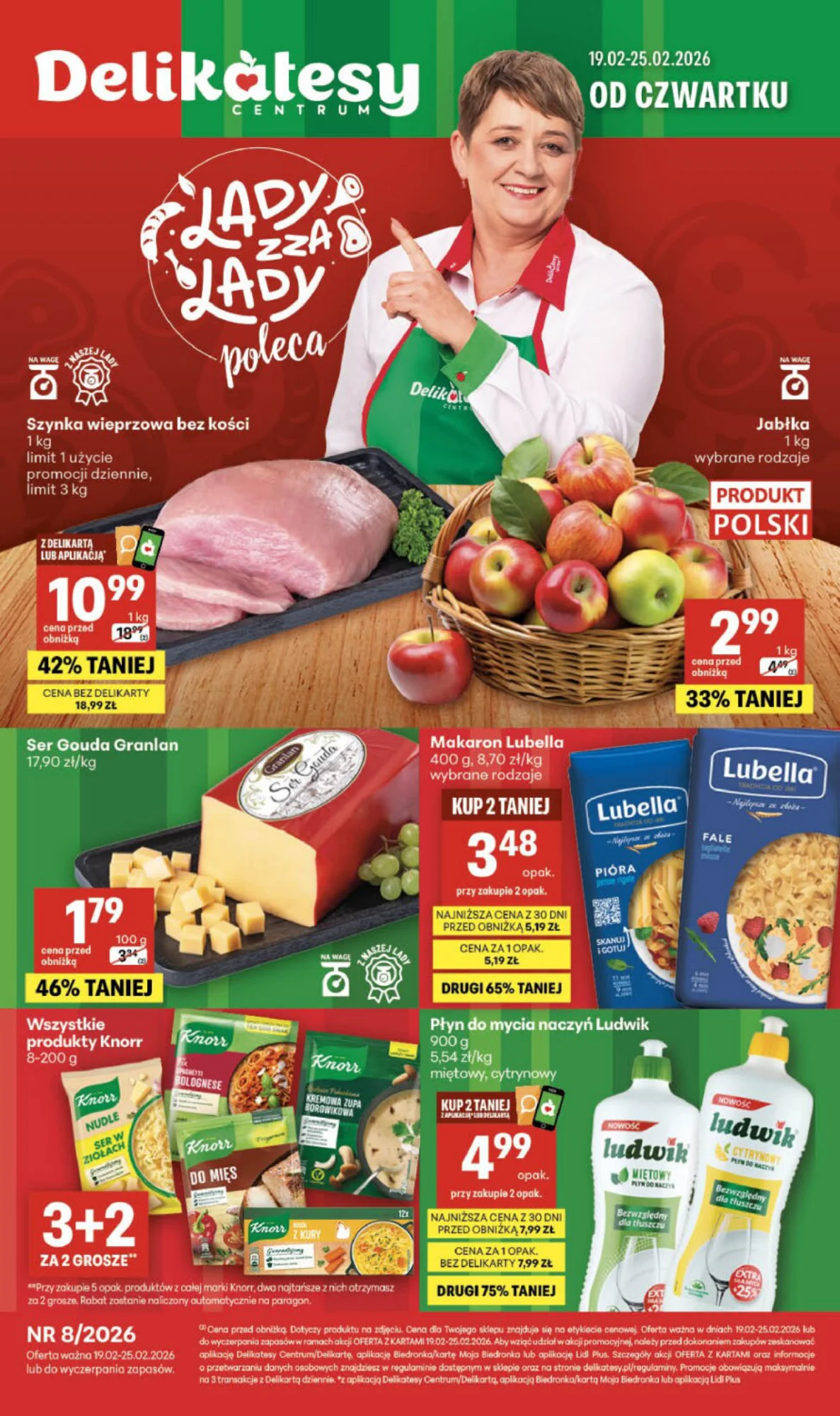 Gazetka promocyjna Delikatesy Centrum str. 1